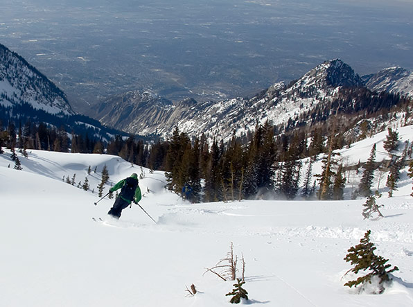 gang skiers